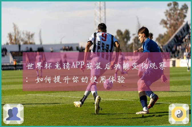 世界杯竞猜APP安装后功能变化观察：如何提升你的使用体验
